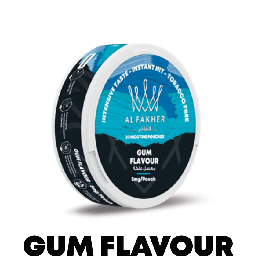 Al Fakher (UAE) Nicotine Pouch 20mg 20pcs/pack - Gum Flavour image