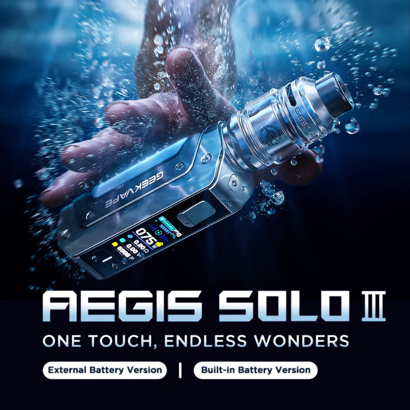GeekVape Aegis Solo 3 Kit - External Battery Version image 1
