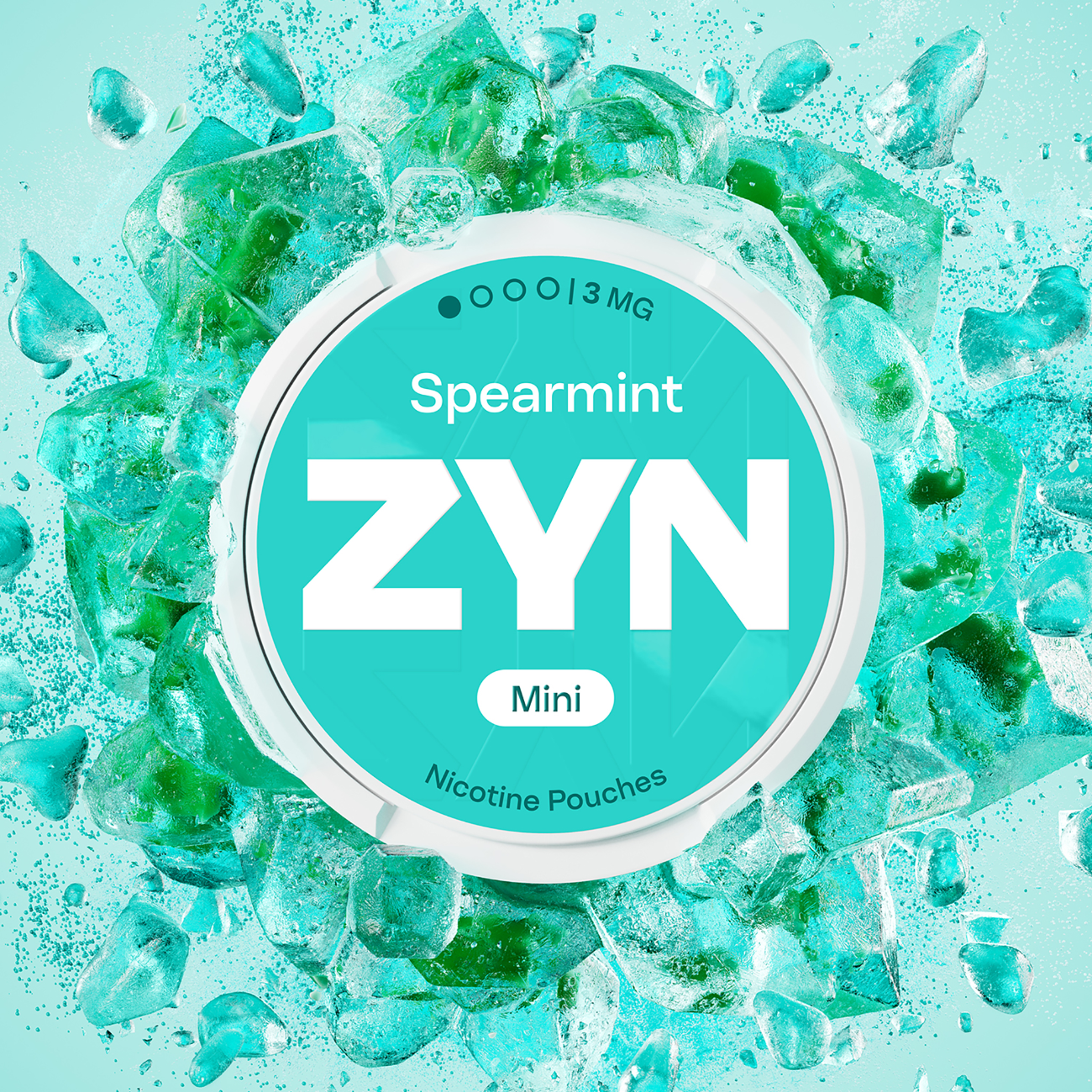 ZYN Nicotine Pouches MINI 3mg - Spearmint image