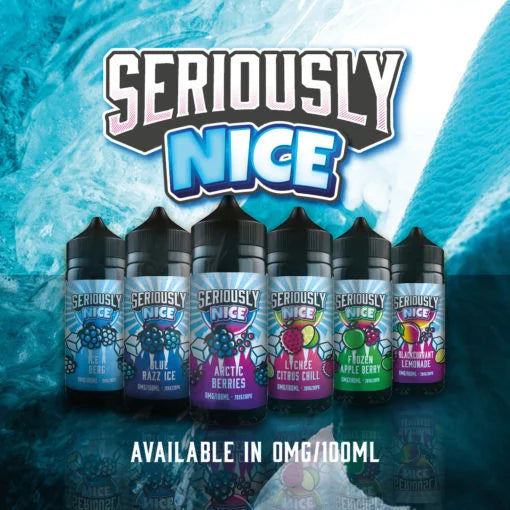 Seriously Nice by Doozy 100ml E-Liquid Shortfill | Only £7.99  70/30 VG/PG image 1