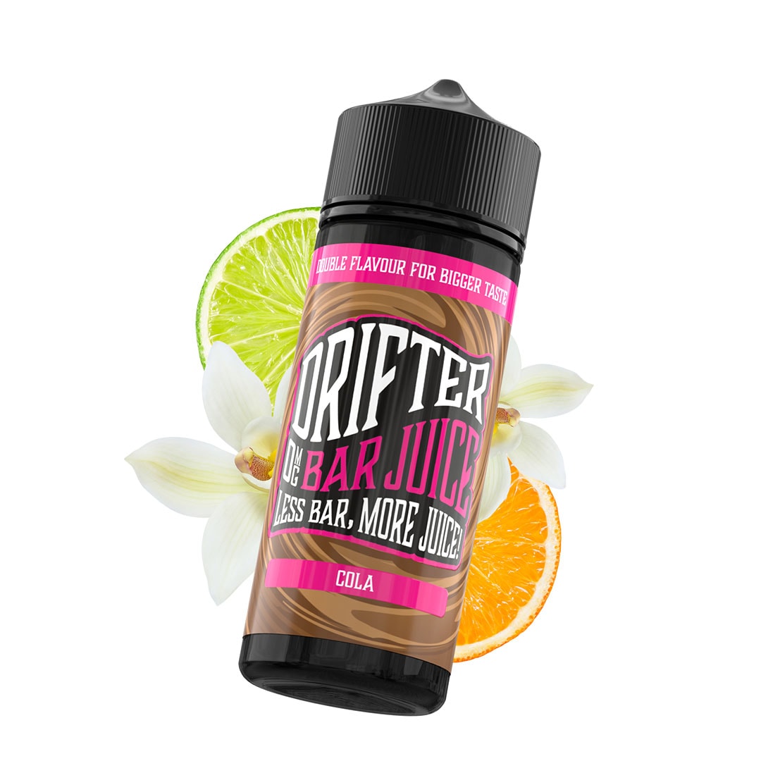 Drifter Bar Juice 100ml E-Liquid Shortfill 50/50 VG/PG - Cola image