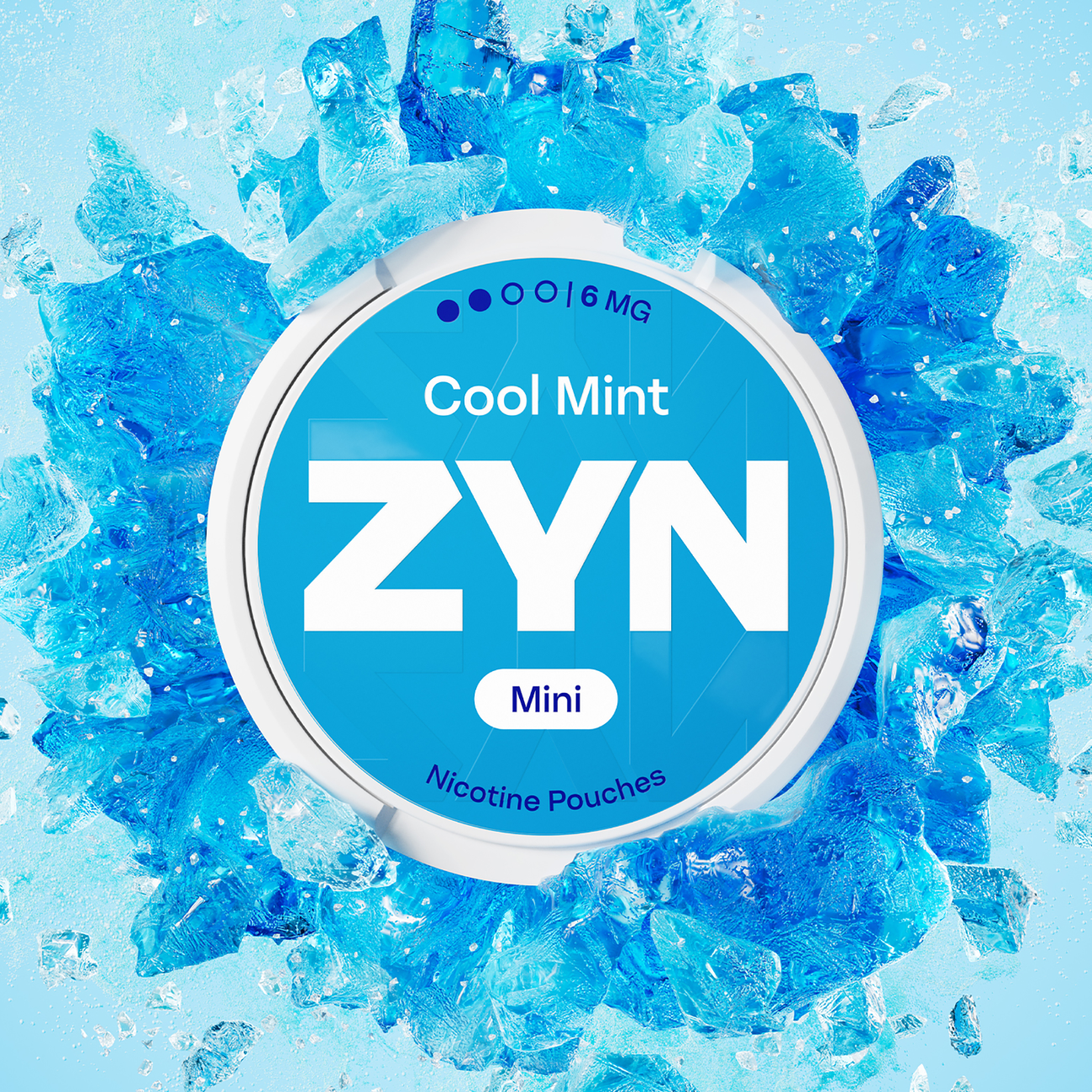 ZYN Nicotine Pouches MINI 6mg - Cool Mint image