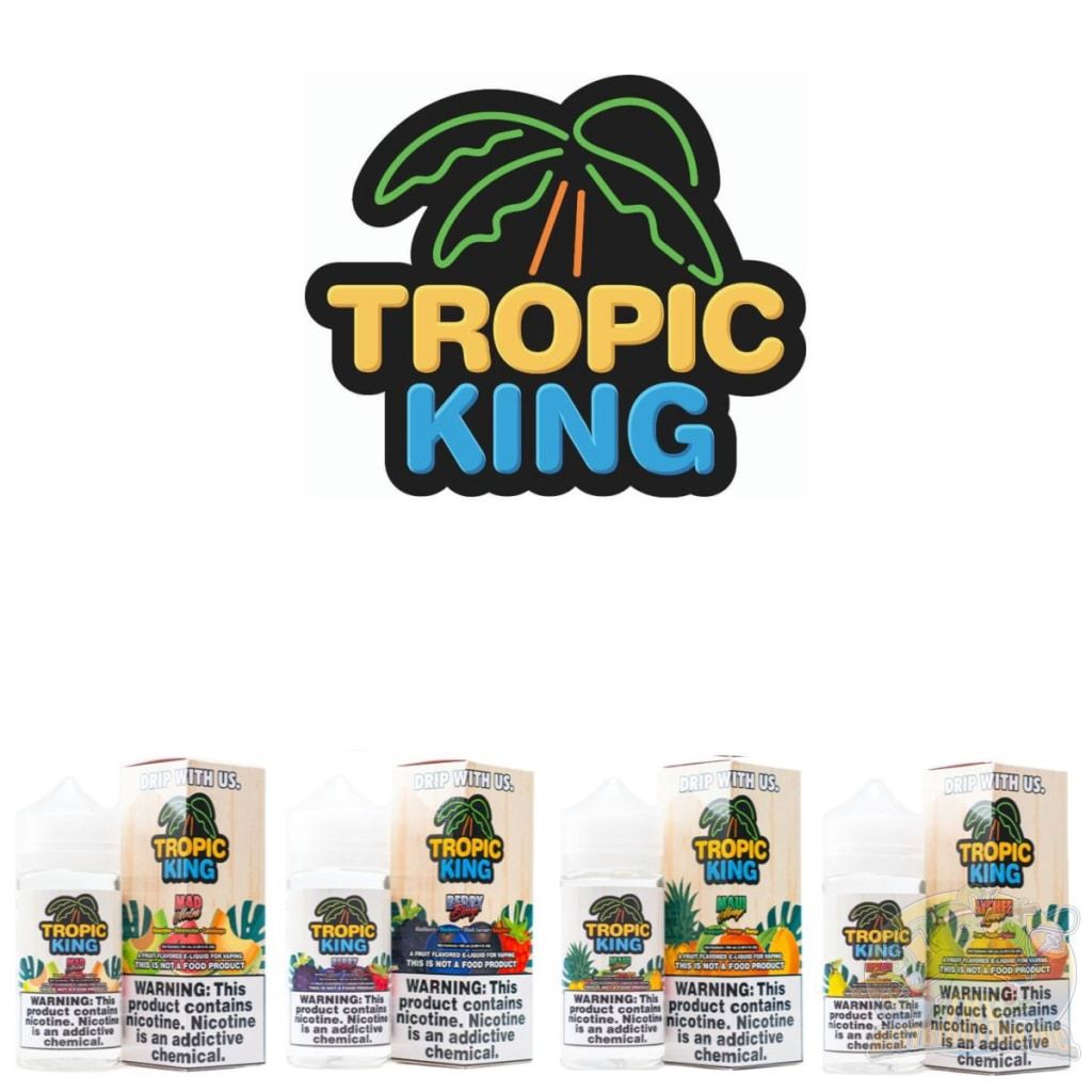 Tropic King E Liquid 100ml Shortfill  70/30 VG/PG image 2