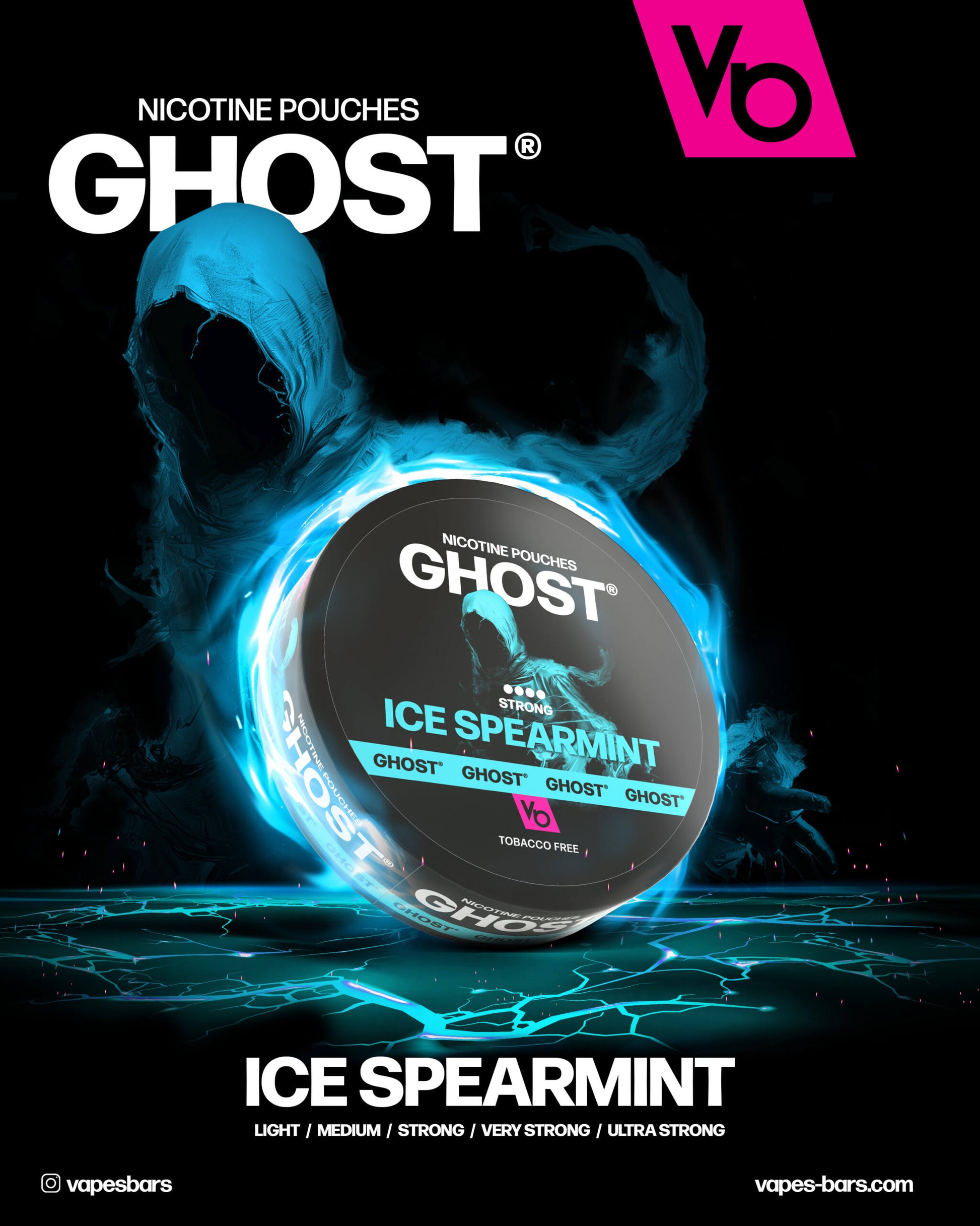 GHOST Nicotine Pouches 6MG (Light) 20pcs/pack image 5