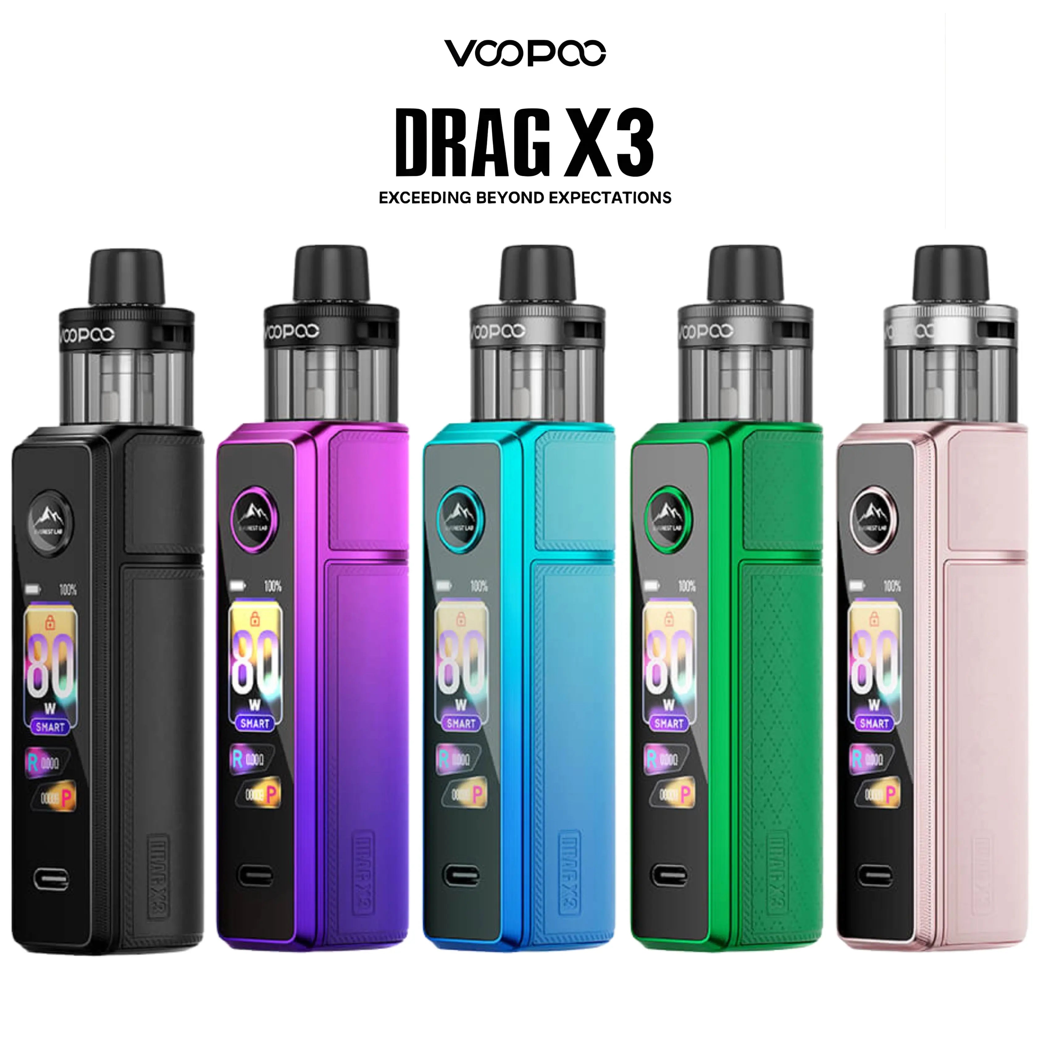 Buy VooPoo Drag X3 Kit