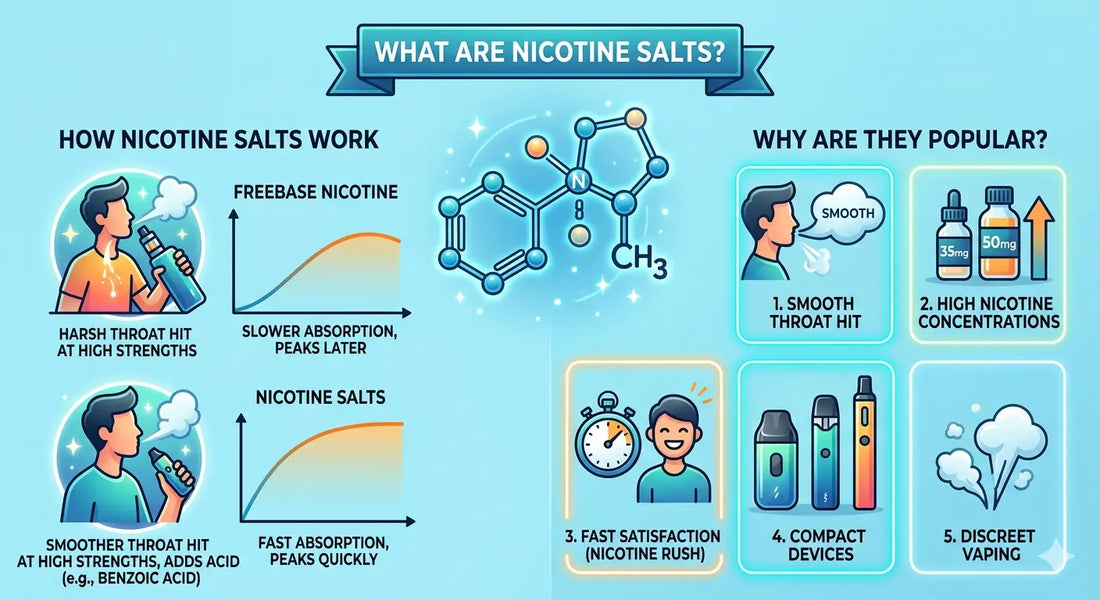 What Are Nicotine Salts and Why Are They Popular