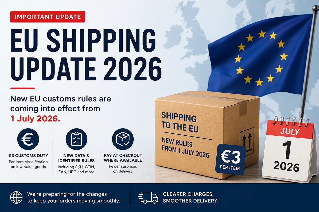 EU Shipping Update 2026: New Customs Duty for EU Orders UK Vape Kings