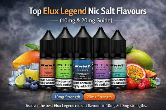 complete guide to elux legend flavours 2026