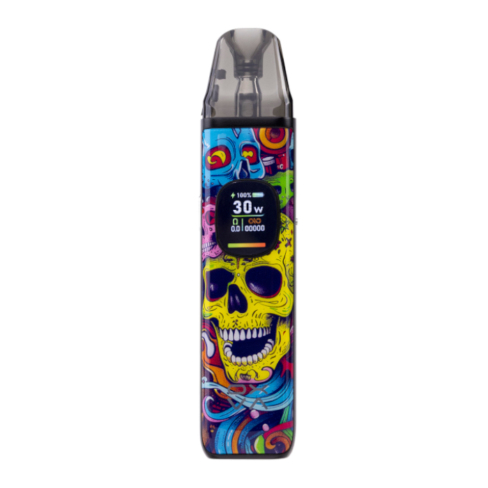 Oxva Xlim PRO 2 Pod Vape Kit - Skulliful Black image
