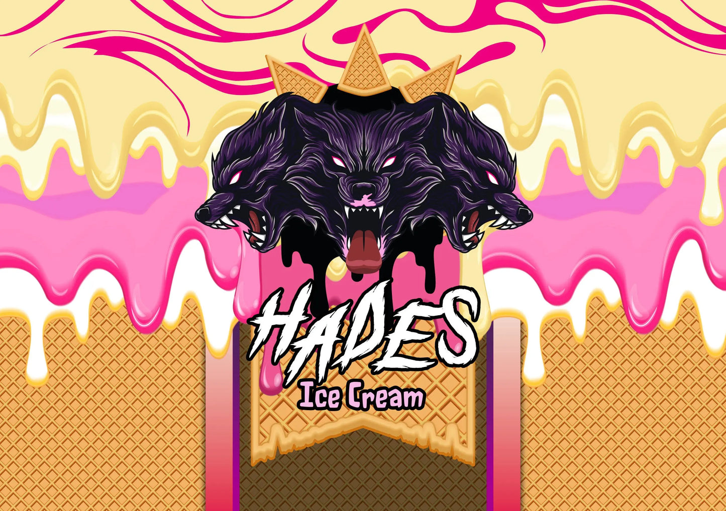 Hades E Liquid 100ml Shortfill | Icecream Range  70/30 VG/PG image 2