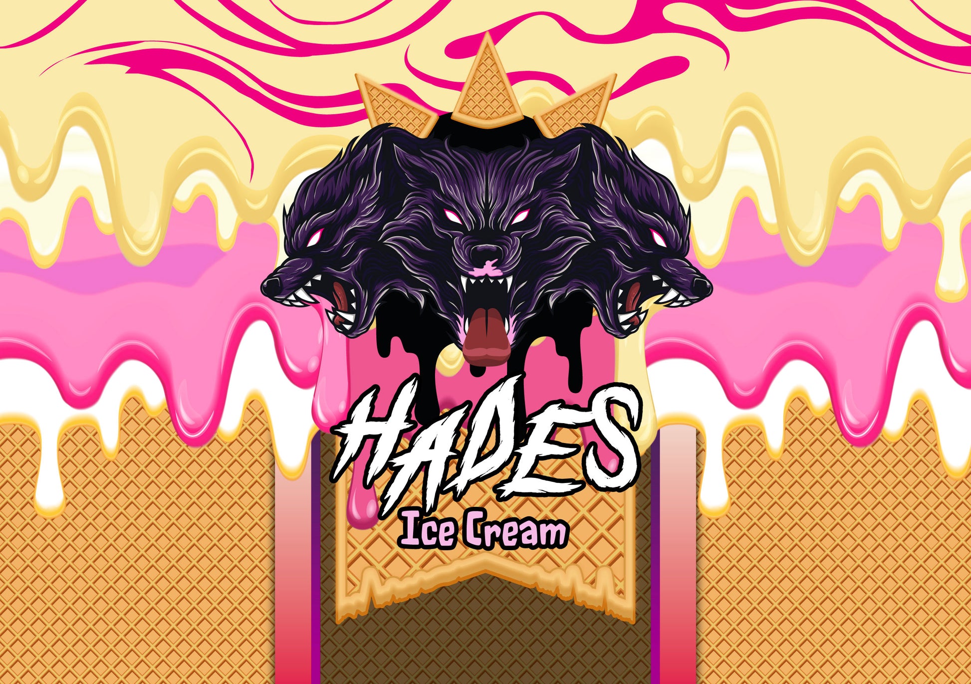 Hades E Liquid 100ml Shortfill | Icecream Range  70/30 VG/PG image 2