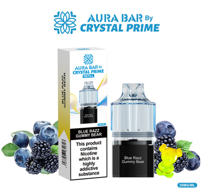 Crystal Prime Aura Bar 10K Prefilled Pods image 0