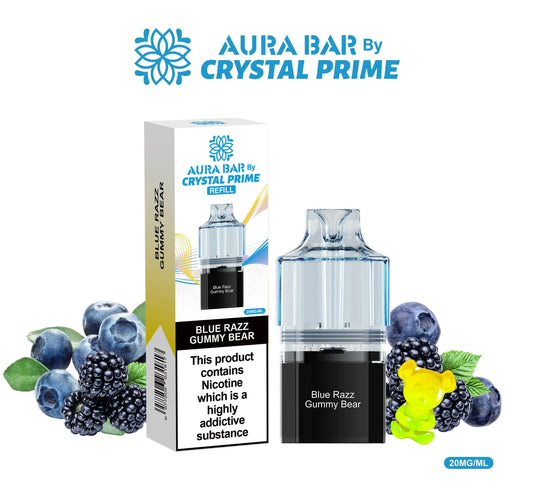 Crystal Prime Aura Bar 10K Prefilled Pods image 0
