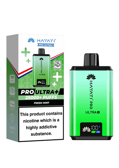 Hayati Pro Ultra Plus 25K Prefilled Vape Kit - Fresh Mint image