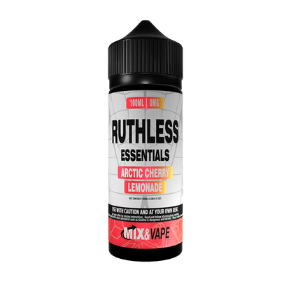 Ruthless Essentials 100ml Shortfill E-Liquid | 60VG/40PG - Arctic Cherry Lemonade image