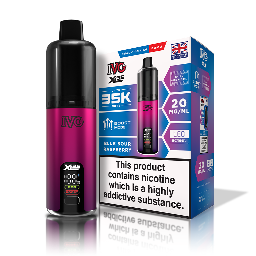 IVG XL 35K Prefilled Pod Kit - Blue Sour Raspberry image