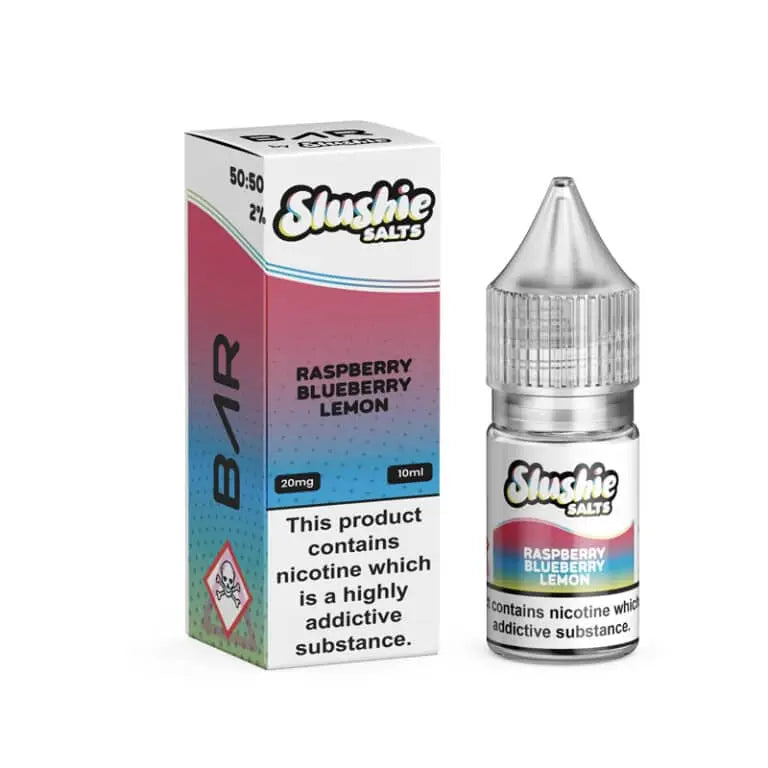 BAR Salts by Slushie 10ml - 20MG - Rasberry Blueberry Lemon image