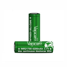 Vapcell 21700 - 4200mAh/30A image 0