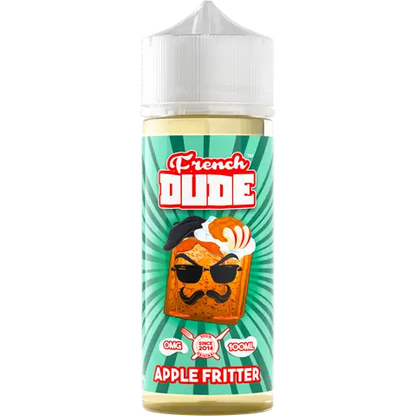French Dude 100ml E-Liquid Shortfill 70/30 VG/PG - Apple Fritter image