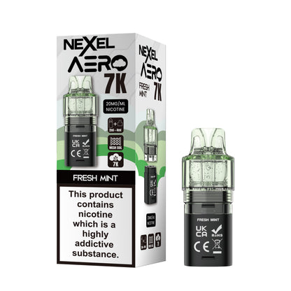 Nexel Aero 7000 Replacement Prefilled Pod - Fresh Mint image