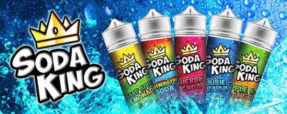 Soda King E Liquid 100ml Shortfill  70/30 VG/PG image 0