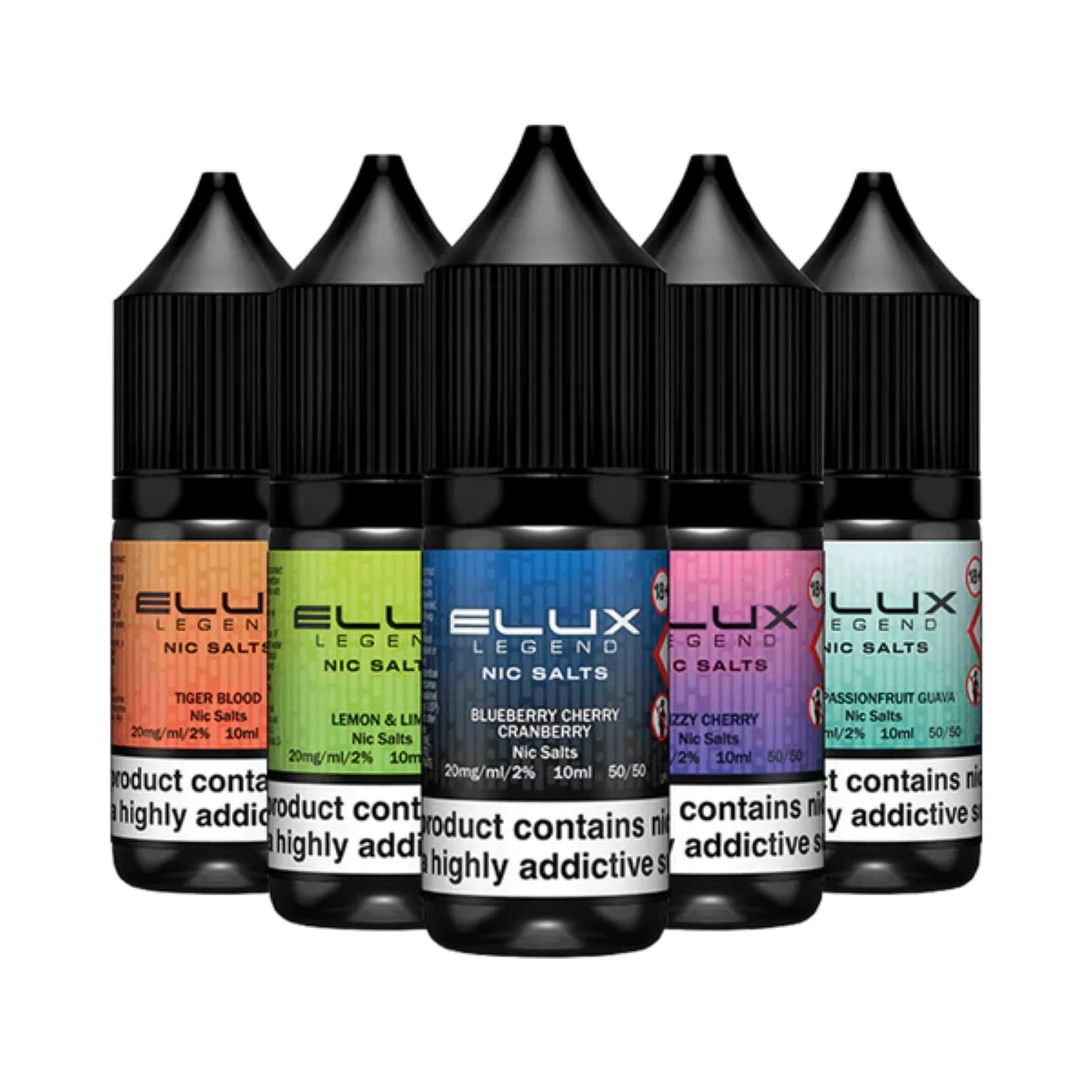 Elux Legend Nic Salts 10ml - 10MG image 1