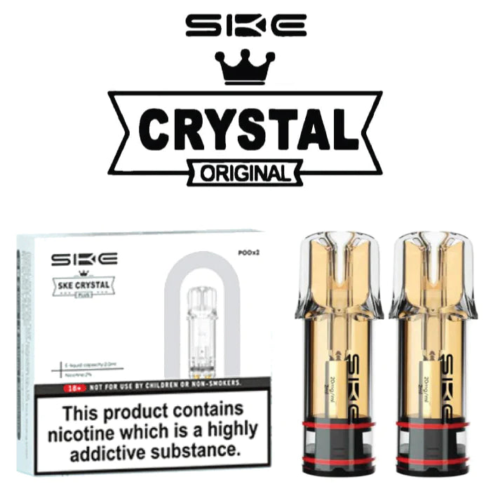 SKE Crystal PLUS Prefilled Pods | 20mg 2pcs/pack image 3