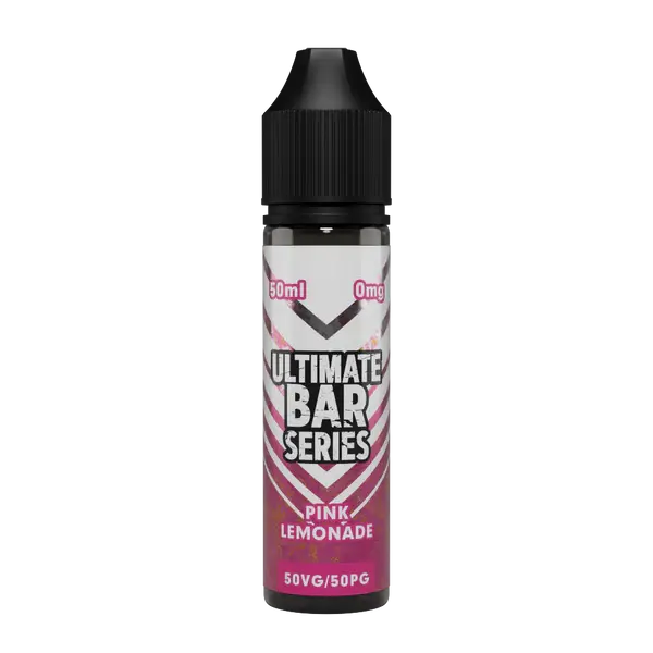 Ultimate Bar Series E-liquid 50ml Shortfill | 12 Incredible flavors  70/30 VG/PG - Pink Lemonade image