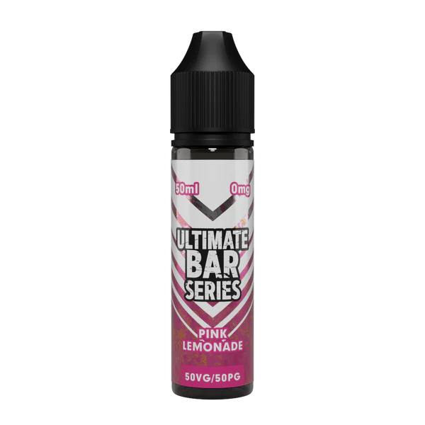 Ultimate Bar Series E-liquid 50ml Shortfill | 12 Incredible flavors  70/30 VG/PG - Pink Lemonade image