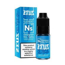 Zeus Nic Salts 10ml | 20MG | 50VG/50PG image 1