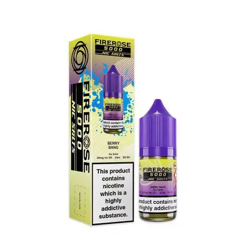 Elux Firerose 5000 Nic Salts 10ml - 10MG - Berry Bang image