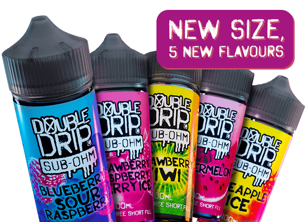 Double Drip 100ml E-Liquid Shortfill 70/30 VG/PG image 2