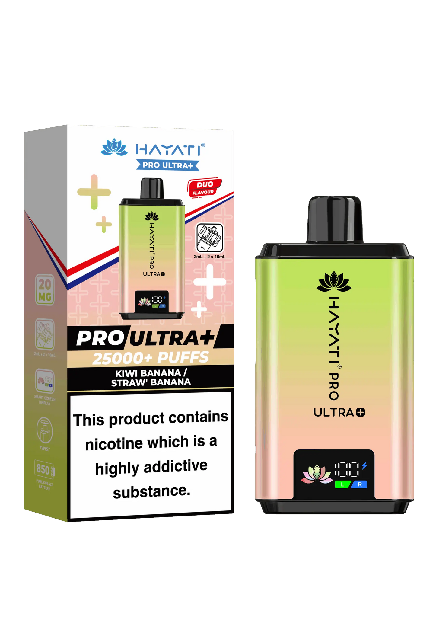 Hayati Pro Ultra Plus 25K Prefilled Vape Kit Hayati