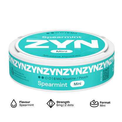 ZYN Nicotine Pouches MINI 6mg image 1