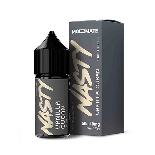 MODMATE by Nasty Juice E Liquid 50ml Shortfill | 70/30 VG/PG | Use Mods, Use Modmate - Vanilla Cuban image