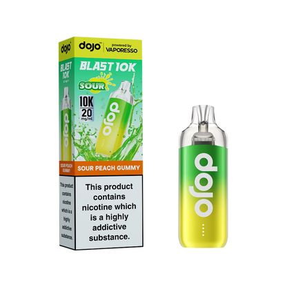Vaporesso Dojo Blast 10K Prefilled Pod Kit - Sour Peach Gummy image