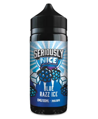 Seriously Nice by Doozy 100ml E-Liquid Shortfill | Only £7.99  70/30 VG/PG - Blue Razz Ice image