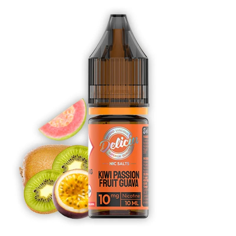 Vaporesso Deliciu Nic Salts 10ml - 20MG - Kiwi Passionfruit Guava image
