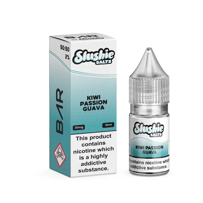 BAR Salts by Slushie 10ml - 10MG - Kiwi Passion Guava image