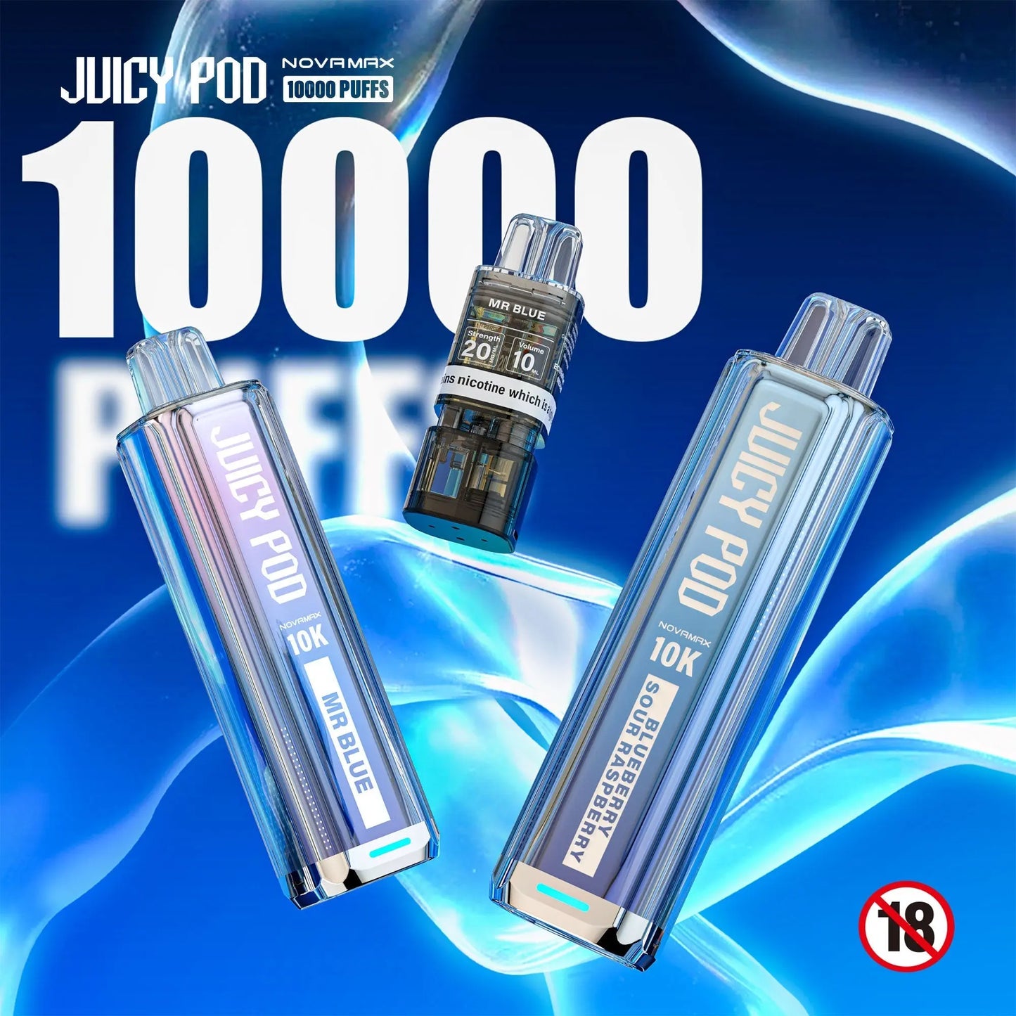 Juicy Pod Novamax 10K Prefilled Pod Kit Juicy Pod