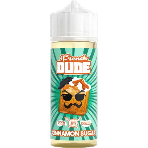 French Dude 100ml E-Liquid Shortfill 70/30 VG/PG - Cinnamon Sugar image