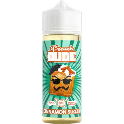 French Dude 100ml E-Liquid Shortfill 70/30 VG/PG - Cinnamon Sugar image
