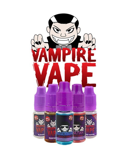 Vampire Vapes 10ml | 3MG | 50VG/50PG | 70+ Flavors image 0
