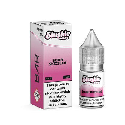 BAR Salts by Slushie 10ml - 20MG - Sour Rainbow Sweets image