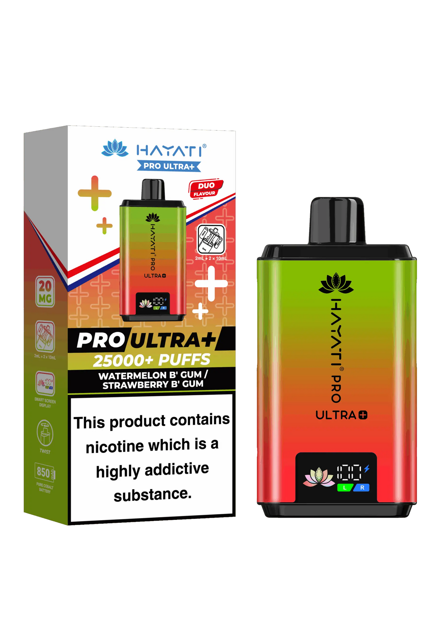 Hayati Pro Ultra Plus 25K Prefilled Vape Kit Hayati