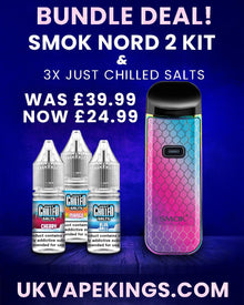 Smok Nord 2 Pod Kit with 3 Just Chilled Nic Salts image 0