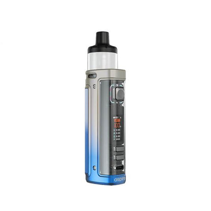 Aspire Veynom LX Pod Kit 100W 3200mAh - Chrome Blue Fade image