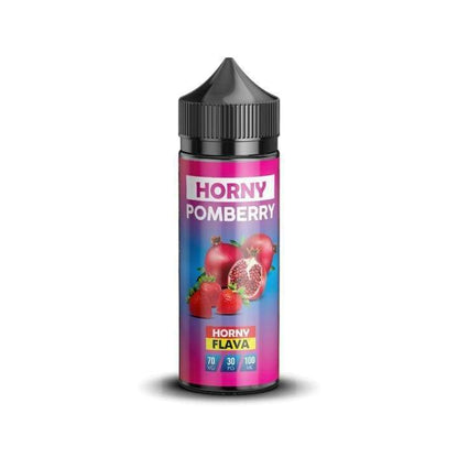 Horny E Liquid 100ml Shortfill  70/30 VG/PG image 1