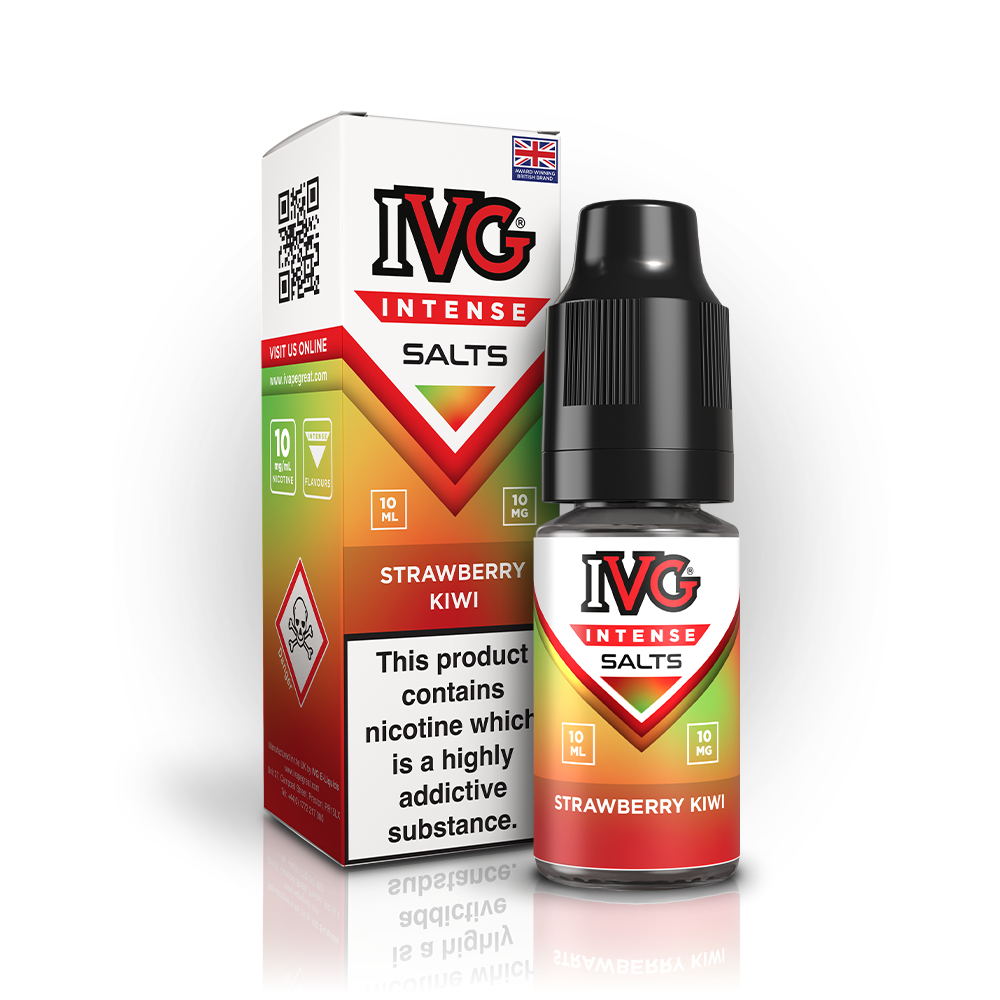 IVG Intense Nic Salts - 10mg - Strawberry Kiwi image