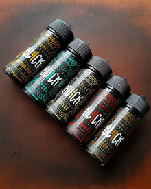 BL4CK E Liquid Tobacco Range 100ml Shortfill by Frumist  70/30 VG/PG image 0